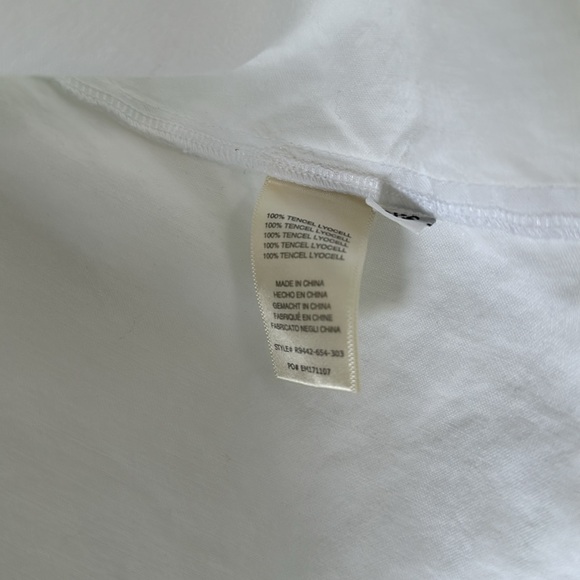 Cloth and Stone White Button Top XS - Picture 5 of 6